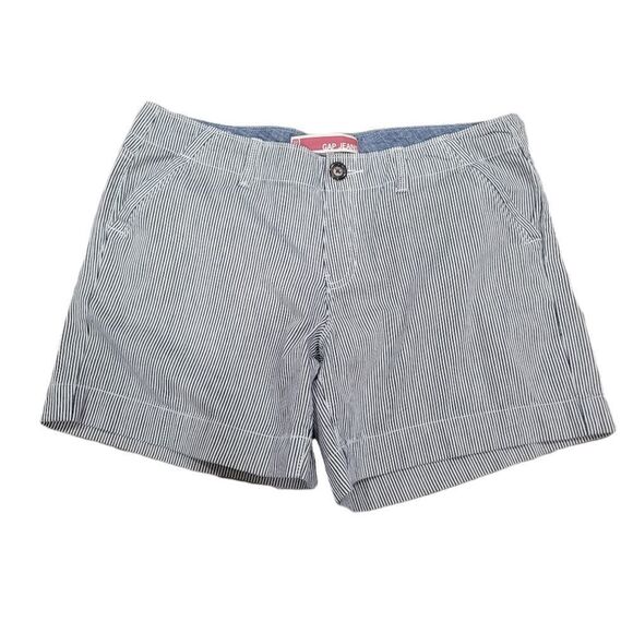 GAP stripe jean shorts - Picture 1 of 4